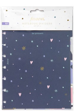 FILOFAX Α5 ΔΙΑΧΩΡΙΣΤΙΚΑ 4 ΘΕΜΑΤΩΝ  GOOD VIBES