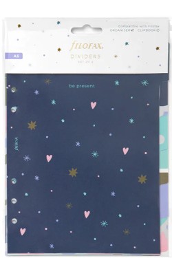 FILOFAX Α5 ΔΙΑΧΩΡΙΣΤΙΚΑ 6 ΘΕΜΑΤΩΝ GOOD VIBES