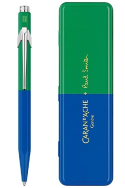 CARAN DACHE ΣΤΥΛΟ PAUL SMITH COBALT BLUE-EMERAULT GREEN 849.338