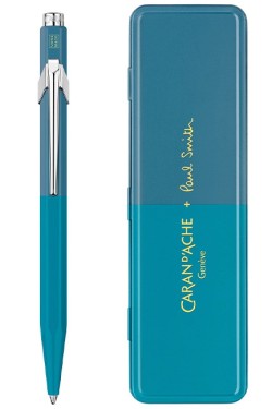 CARAN DACHE ΣΤΥΛΟ PAUL SMITH CYAN-STEEL 849.342