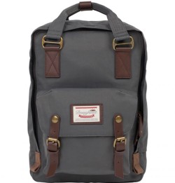 ΣΑΚΙΔΙΟ ΜΕ ΘΗΚΗ LAPTOP DOUGHNUT MACAROON 90742 CHARCOAL