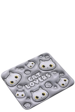 MOUSE PAD TOTAL GIFT 24*20cm.XL2552D WHITE CAT