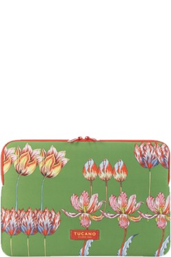 TUCANO ΘΗΚΗ ΓΙΑ LAPTOP 13 SCHIZZO BFSCZMB13-FGL-FLW-V FLOWER GREEN