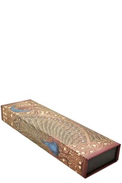 ΚΑΣΕΤΙΝΑ PAPERBLANKS 6*22*3cm.HAFIZS PEACOCKS