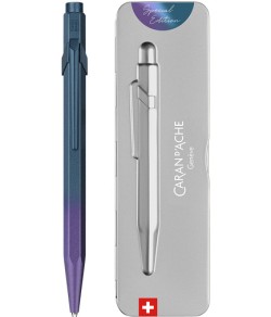 CARAN DACHE ΣΤΥΛΟ CLAIME YOUR STYLE 849 PURPLE OCEAN ΣΕ ΜΕΤΑΛΛΙΚΟ ΚΟΥΤΙ