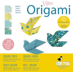 ORIGAMI FRIDOLIN 20*20cm.ΚΑΤΑΣΚΕΥΑΖΩ ΠΕΡΙΣΤΕΡΙ