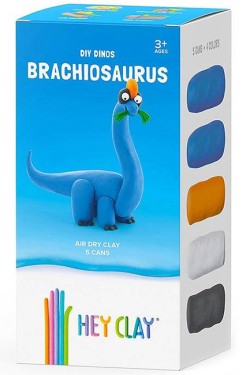 ΚΑΤΑΣΚΕΥΕΣ ΑΠΟ ΠΗΛΟ HEY CLAY-CLAYMATES BRACHIOSAURUS
