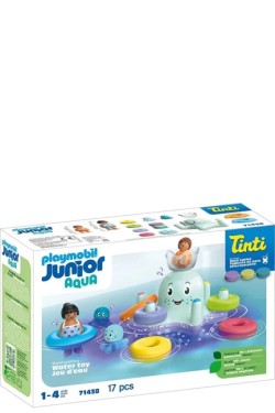 PLAYMOBIL JUNIOR AQUA-71438 JUNIOR & TINTI: ΠΟΛΥΧΡΩΜΟ ΧΤΑΠΟΔΙ