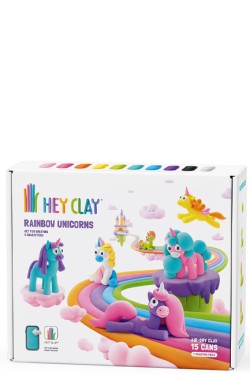 ΚΑΤΑΣΚΕΥΕΣ ΑΠΟ ΠΗΛΟ HEY CLAY RAINBOW UNICORNS ΜΕ ΕΡΓΑΛΕΙΑ