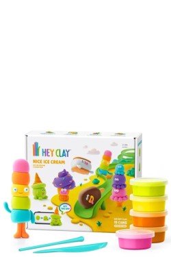 ΚΑΤΑΣΚΕΥΕΣ ΑΠΟ ΠΗΛΟ HEY CLAY ICE CREAM ΜΕ ΕΡΓΑΛΕΙΑ