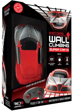 ΤΗΛΕΚΑΤΕΥΘΥΝΟΜΕΝΟ WALL CLIMBING SUND RACER RC THE SOURCE RED ME LED