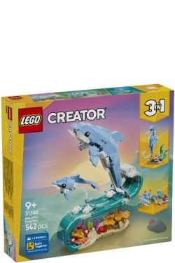 LEGO CREATOR-31385 SEA ANIMALS: BEAUTIFUL DOLPHINS