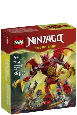 LEGO NINJAGO-71851 KAIS DRAGON MECH BATTLE PACK
