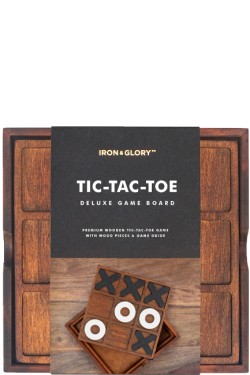 TIC TAC TOE SUCK UK WOODEN IRON AND GLORY