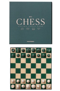 ΣΚΑΚΙ PRINTWORKS PW00684 ΞΥΛΙΝΟ No1 CHESS