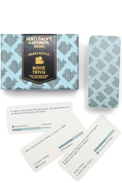 MOVIE TRIVIA GENTLEMENS HARDWARE GEN735
