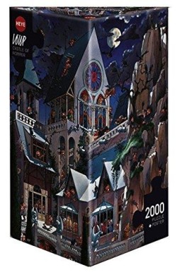 PUZZLE 2000ΤΕΜ.HEYE LOOP-ΚΑΣΤΡΟ ΤΡΟΜΟΥ 26127 (ΤΡΙΓΩΝΙΚΟ ΚΟΥΤΙ)