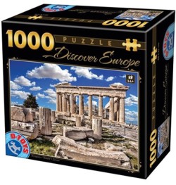 PUZZLE 1000ΤΕΜ.DISCOVER EUROPE-ΑΚΡΟΠΟΛΗ