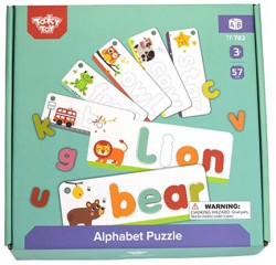 PUZZLE ΛΕΞΕΩΝ TOOKY TOY ΑΓΓΛΙΚΟ ΑΛΦΑΒΗΤΟ