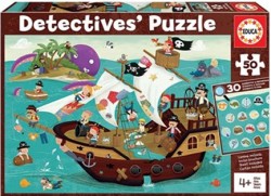 PUZZLE 50 ΤΕΜ.EDUCA DETECTIVES-ΠΕΙΡΑΤΕΣ