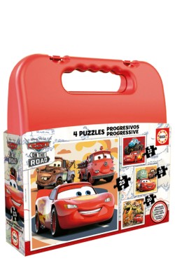 PUZZLE 4*(12-16-20-25) EDUCA ΒΑΛΙΤΣΑΚΙ CARS