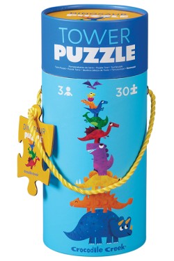 PUZZLE 30 ΤΕΜ.CROCODILE CREEK TOWER PUZZLE-ΔΕΙΝΟΣΑΥΡΟΙ