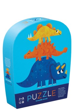PUZZLE 12 ΤΕΜ.CROCODILE CREEK MINI-ΔΕΙΝΟΣΑΥΡΟΙ