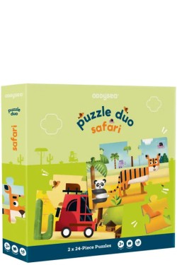 PUZZLE 2*24ΤΕΜ.DUO ODDY AT SEA-ΣΑΦΑΡΙ