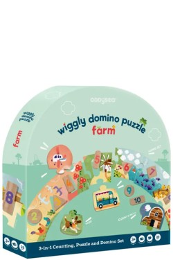PUZZLE 15ΤΕΜ. WIGGLY DOMINO ODDY AT SEA 3 ΣΕ 1-ΦΑΡΜΑ