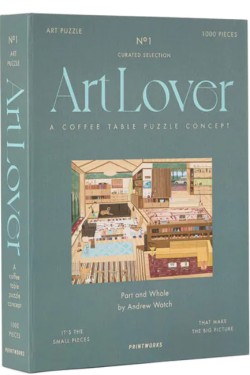 PUZZLE 1000 ΤΕΜ.PRINTWORKS ART LOVER BOOK PUZZLE-PART AND WHOLE