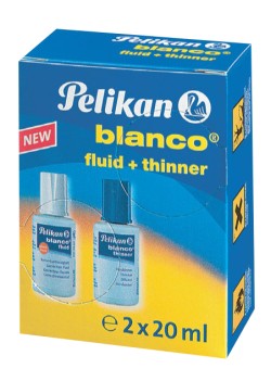 ΔΙΟΡΘΩΤΙΚΟ ΥΓΡΟ + ΔΙΑΛΥΤΙΚΟ 20 ml.SET PELIKAN