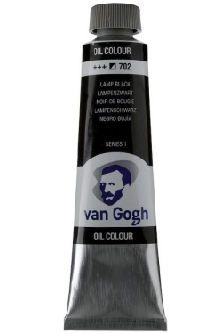 ΛΑΔΙΑ VAN GOGH T7 20ML 702 LAMP BLACK