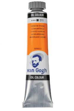 ΛΑΔΙΑ VAN GOGH T7 20ML 211 CADMIUM ORANGE
