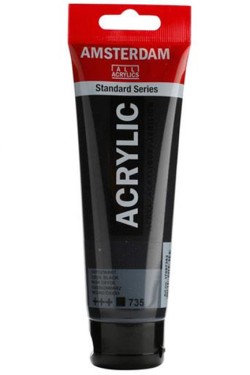 ΑΚΡΥΛΙΚΟ AMSTERDAM T120 120ML 735 OXIDE BLACK