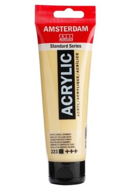 ΑΚΡΥΛΙΚΟ AMSTERDAM T120 120ML 223 NAPLES YELLOW DEEP
