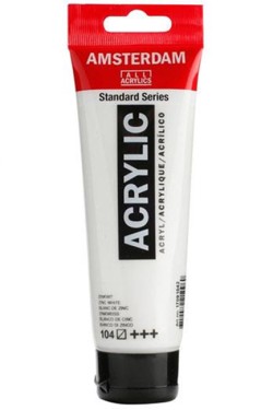 ΑΚΡΥΛΙΚΟ AMSTERDAM T120 120ML 104 ZINC WHITE