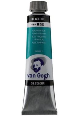 ΛΑΔΙΑ VAN GOGH T7 20ML 522 TURQUOISE BLUE