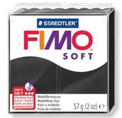 ΠΟΡΣΕΛΑΝΗ ΣΥΝΘΕΤΙΚΗ FIMO 56ΓΡ. -9 BLACK