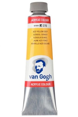 ΑΚΡΥΛΙΚΟ VAN GOGH T9 40ML 270 AZO YELLOW DEEP