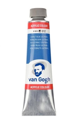 ΑΚΡΥΛΙΚΟ VAN GOGH T9 40ML 512 COBALT BLUE ULTRAMARINE