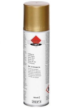 ΧΡΩΜΑ ΣΕ SPRAY 150ML WACO ΧΡΥΣΟ