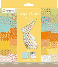 ΧΑΡΤΙ ORIGAMI 20*20CM.60 ΦΥΛΛΑ SPRING