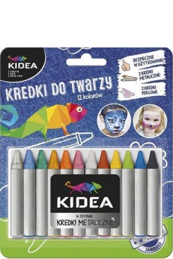 ΜΟΛΥΒΙΑ ΠΡΟΣΩΠΟΥ ΣΕΤ 12ΤΕΜ.2,5γρ.KIDEA 036721