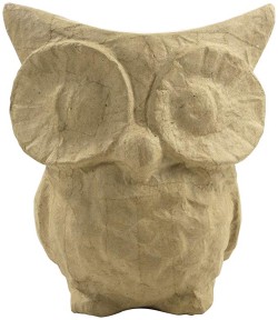 ΚΟΥΚΟΥΒΑΓΙΑ PAPIER MACHE 08*09*10cm.DECOPATCH