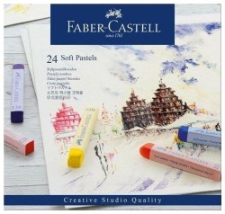 ΚΗΡΟΜΠΟΓΙΕΣ 24ΤΕΜ.FABER SOFT PASTEL CREATIVE STUDIO 128324