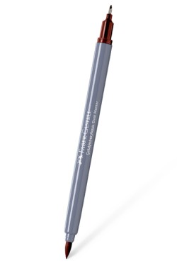ΜΑΡΚΑΔΟΡΟΣ ΜΕ ΔΙΠΛΗ ΜΥΤΗ FABER GOLD AQUA BRUSH 283-BURNT SIENNA