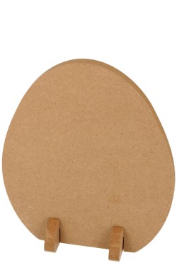 ΑΥΓΟ 15*3*4cm.MDF ARTEMIO ΜΕ ΒΑΣΗ
