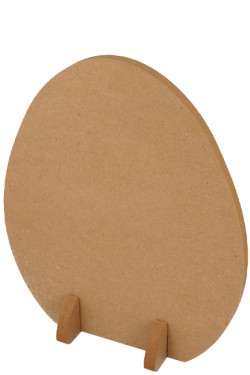 ΑΥΓΟ 20*17*5cm.MDF ARTEMIO ΜΕ ΒΑΣΗ