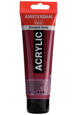 ΑΚΡΥΛΙΚΟ AMSTERDAM T120 120ML 567 PERMANENT RED VIOLET
