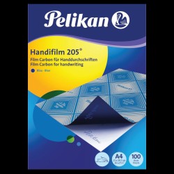ΚΑΡΜΠΟΝ ΧΕΙΡΟΣ Α4 ΠΛΑΣΤΙΚΟ PELIKAN ΜΠΛΕ 205